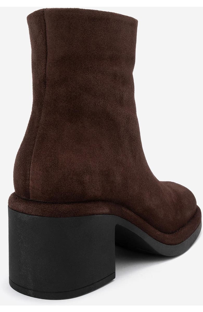Forever
Always Shoes Junae Leather Block Heel Boot, Alternate, color, Brown Suede