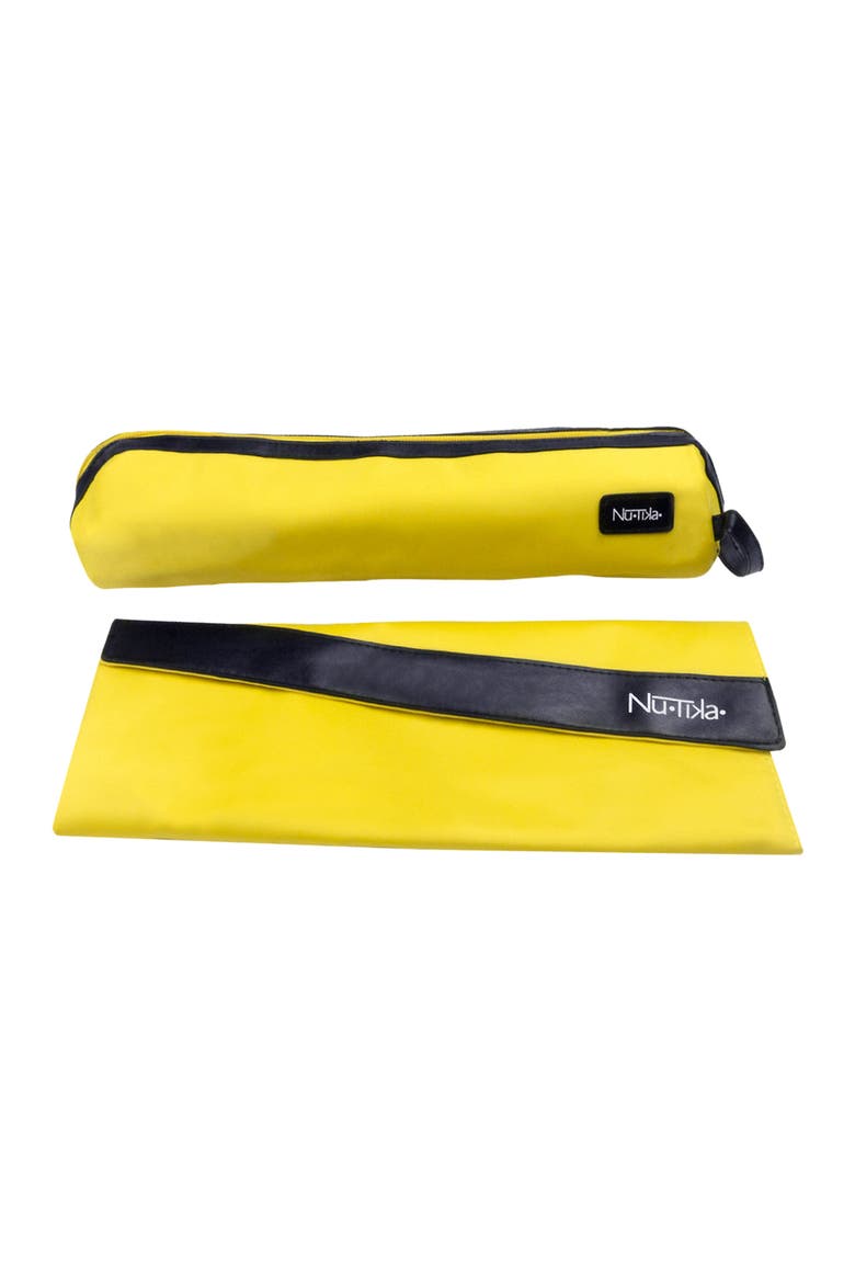 NuTika Travel Bag & Heat Mat, Alternate, color, Yellow