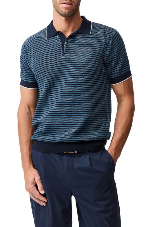 Oyster Island Texture Polo