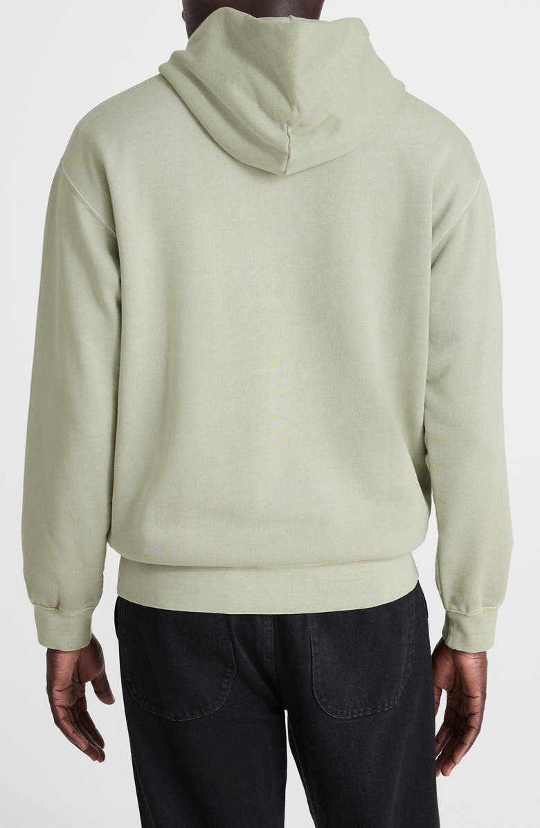 Madewell Woodland Brushed Terry Hoodie, Alternate, color, Dusty Sage