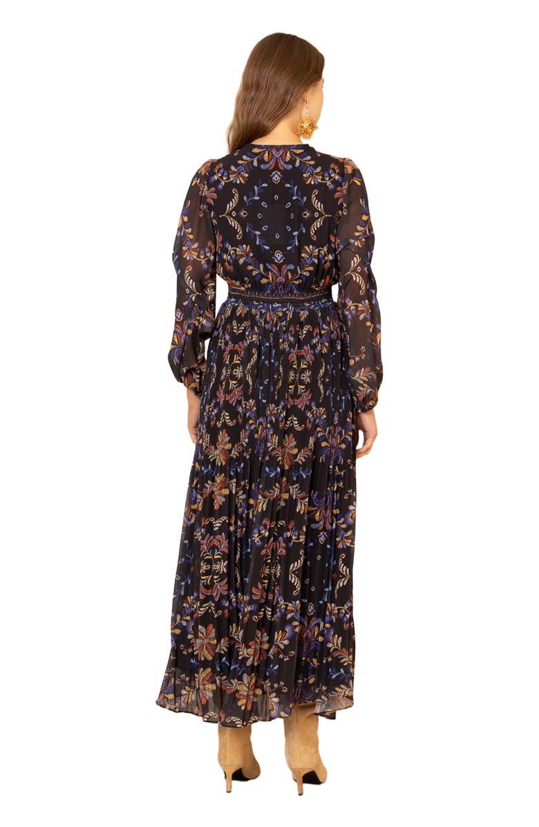 Hale Bob Alisson Chiffon Maxi Dress, Alternate, color, 