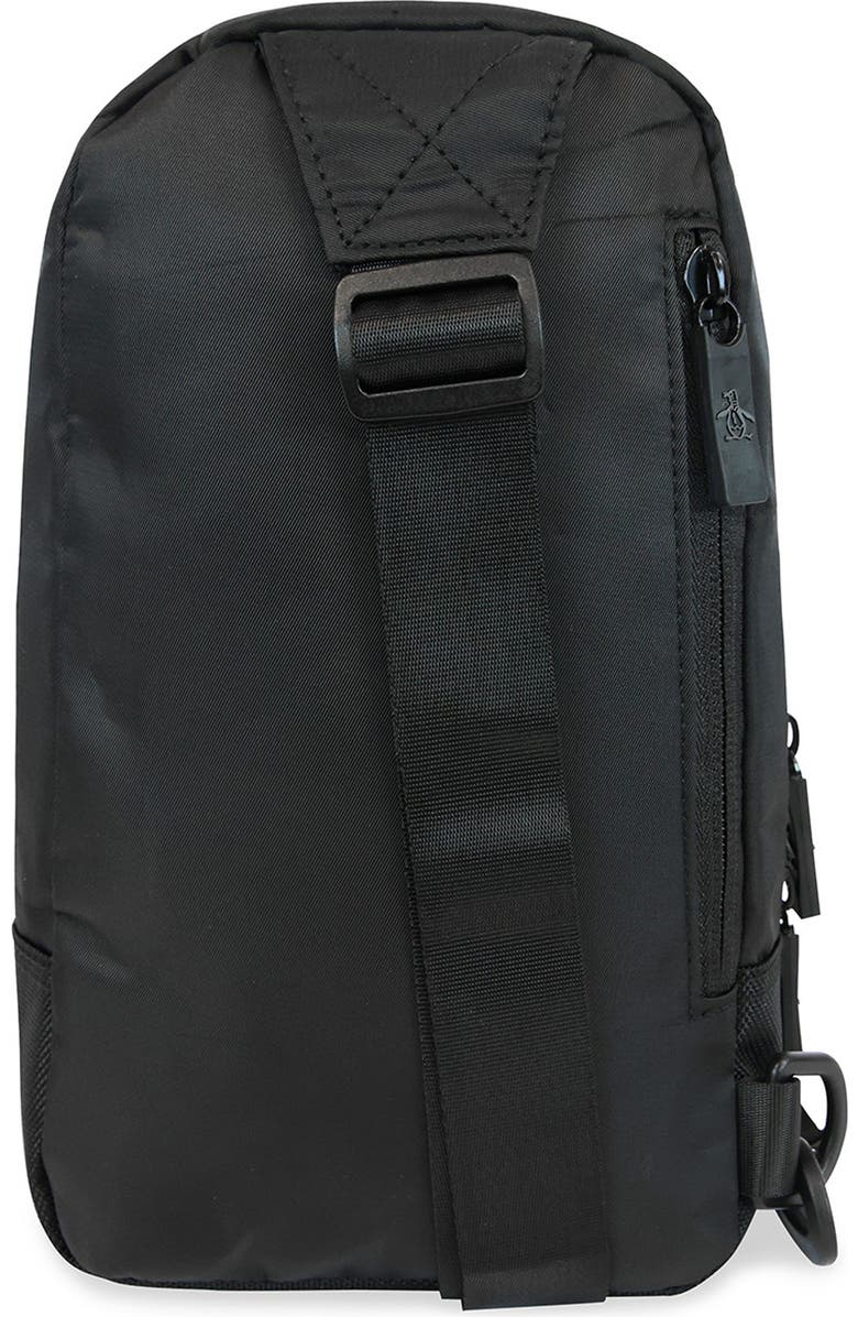 Original Penguin Sleek Sling Bag, Alternate, color, Black