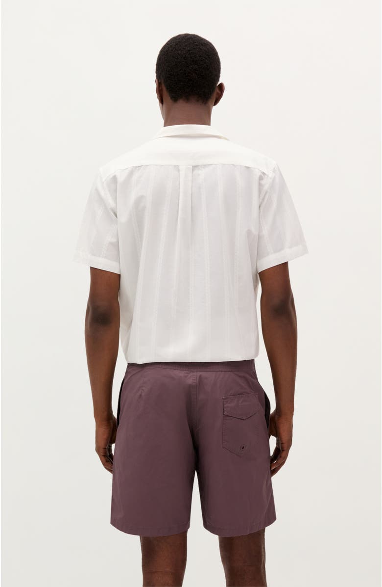 Scalpers Short Delave Swimsuit, Alternate, color, Burgundy