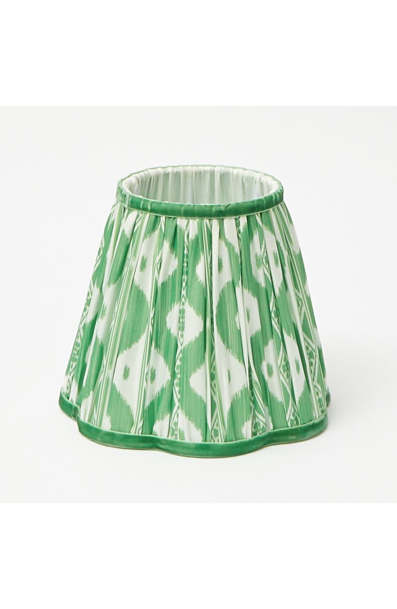 Mrs. Alice Ikat  Lampshade, Main, color, Green