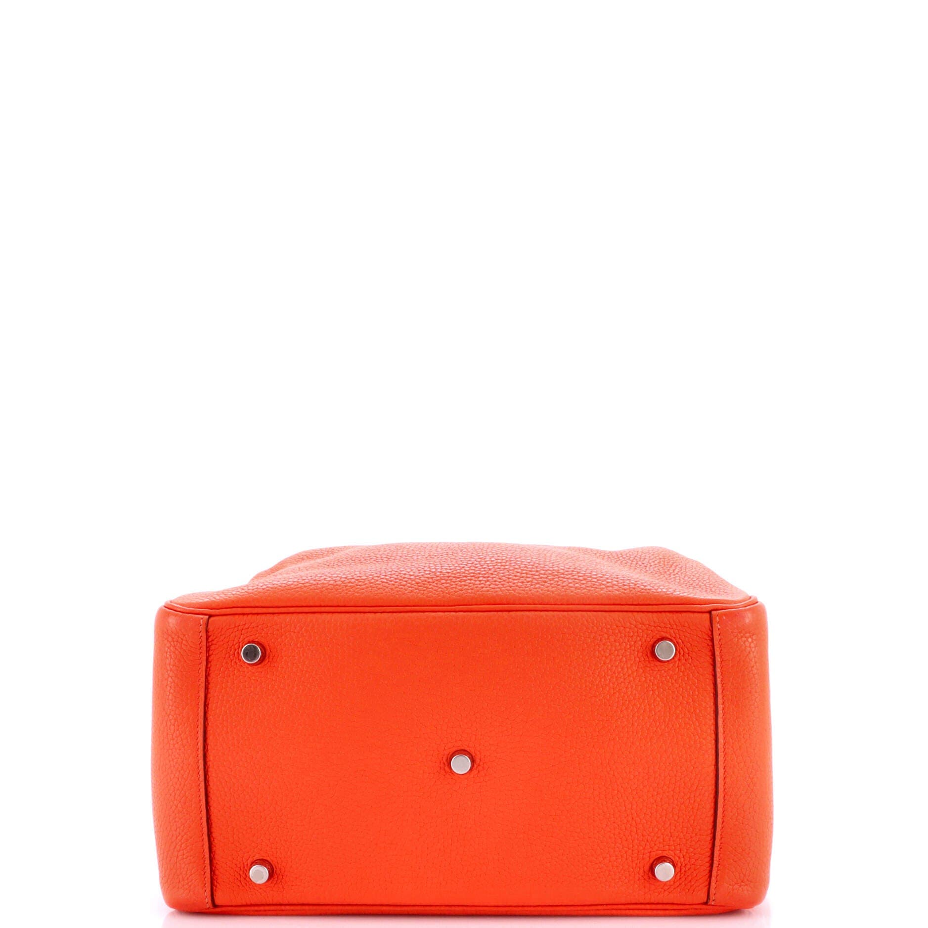 Pre-Owned Hermes Lindy Bag Clemence 30, Alternate, color, Orange Poppy