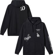 TravisMathew Men's TravisMathew Black Los Angeles Dodgers Foul Proof Tri-Blend Hoodie