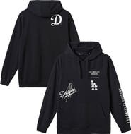 TravisMathew Men's TravisMathew Black Los Angeles Dodgers Foul Proof Tri-Blend Hoodie