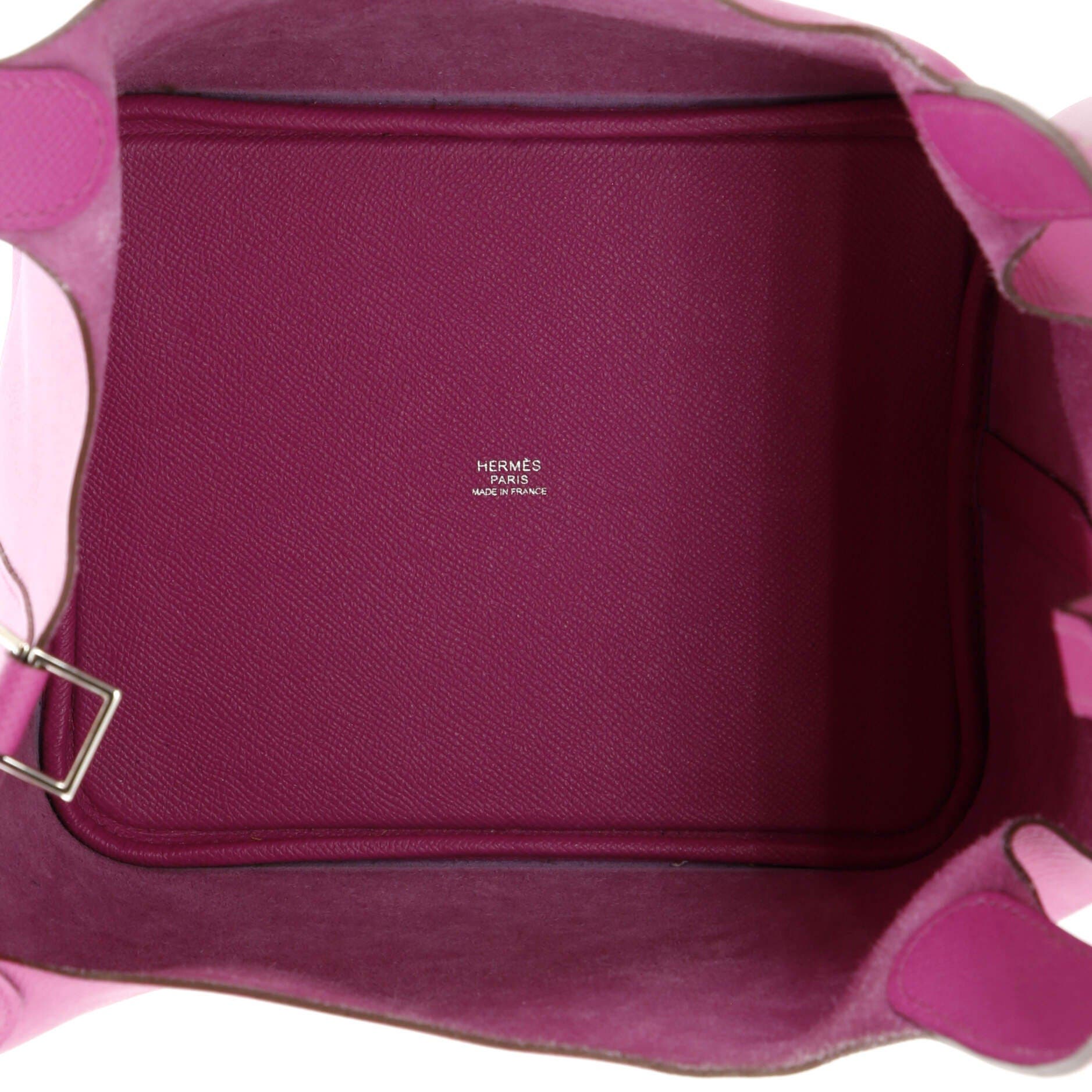 Pre-Owned Hermes Picotin Lock Bag Tressage Epsom MM, Alternate, color, 