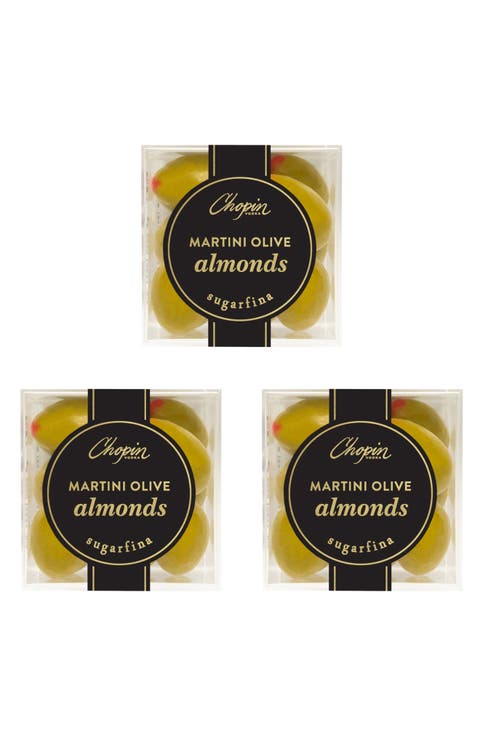 Chopin Martini Bears Set of 3 Candy Cubes