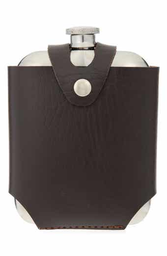 Harrison Leather Case & Stainless Steel Flask