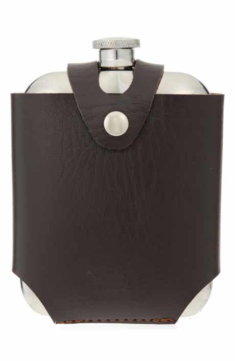 Harrison Leather Case & Stainless Steel Flask