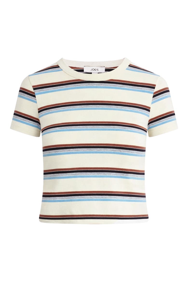 The Baby Striped T-Shirt, Alternate, color, ECRU MULTI STRIPE