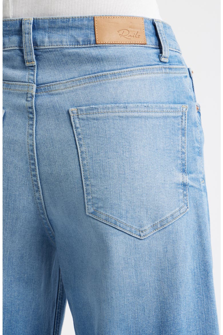 Getty High Waist Crop Wide Leg Jeans, Alternate, color, INDEPENDENCE