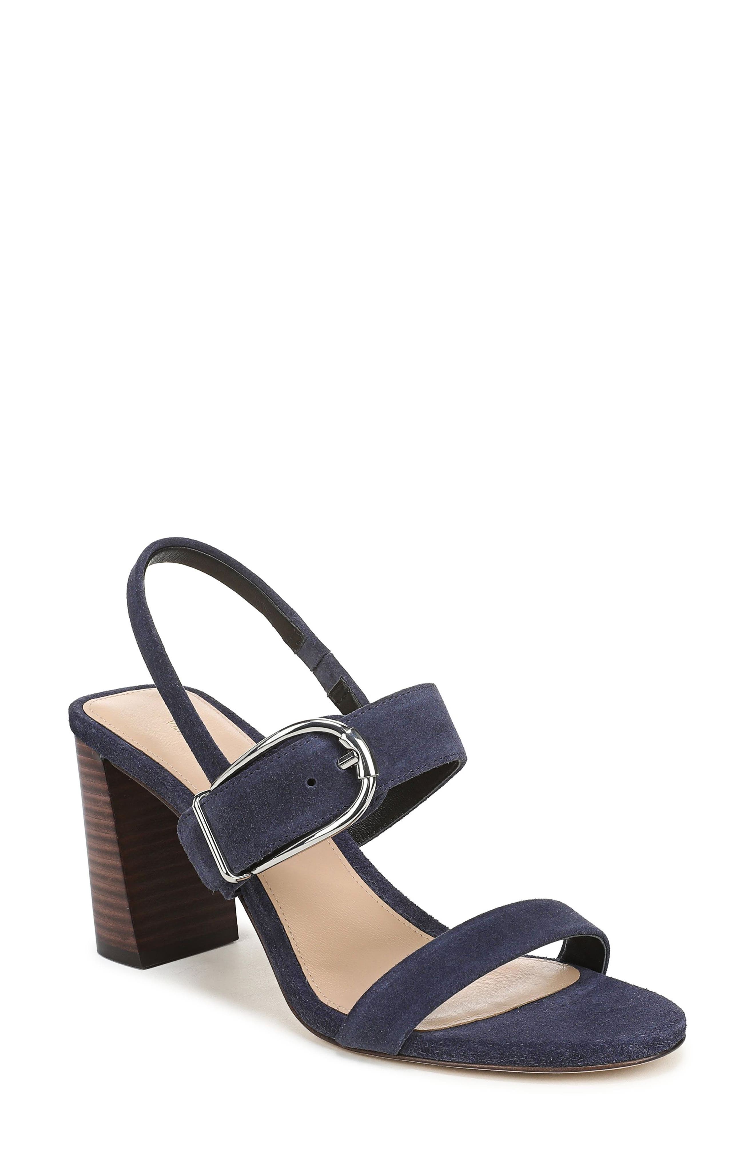 Gaela Slingback Sandal, Main, color, NAVY