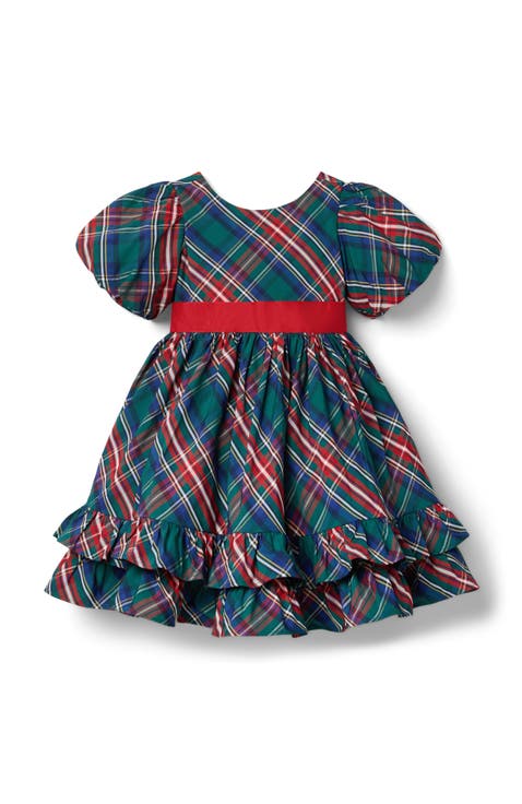 The Bow-Tied Tartan Dress (Toddler)