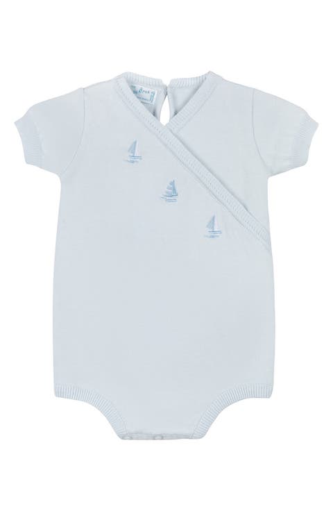 Sailboat Cotton Knit Bodysuit (Baby)
