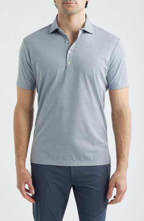 Elba Top Shelf Cotton Blend Piqué Polo