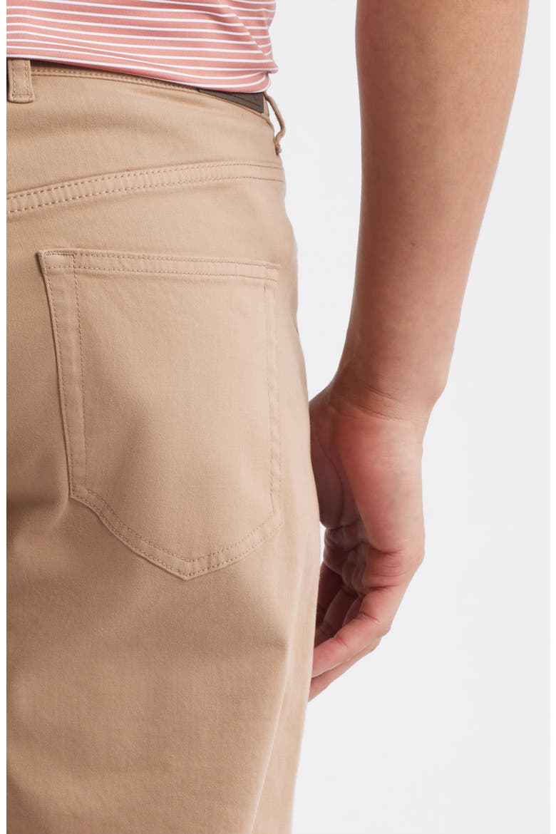 Signature Stretch Sateen Pants, Alternate, color, CAMEL