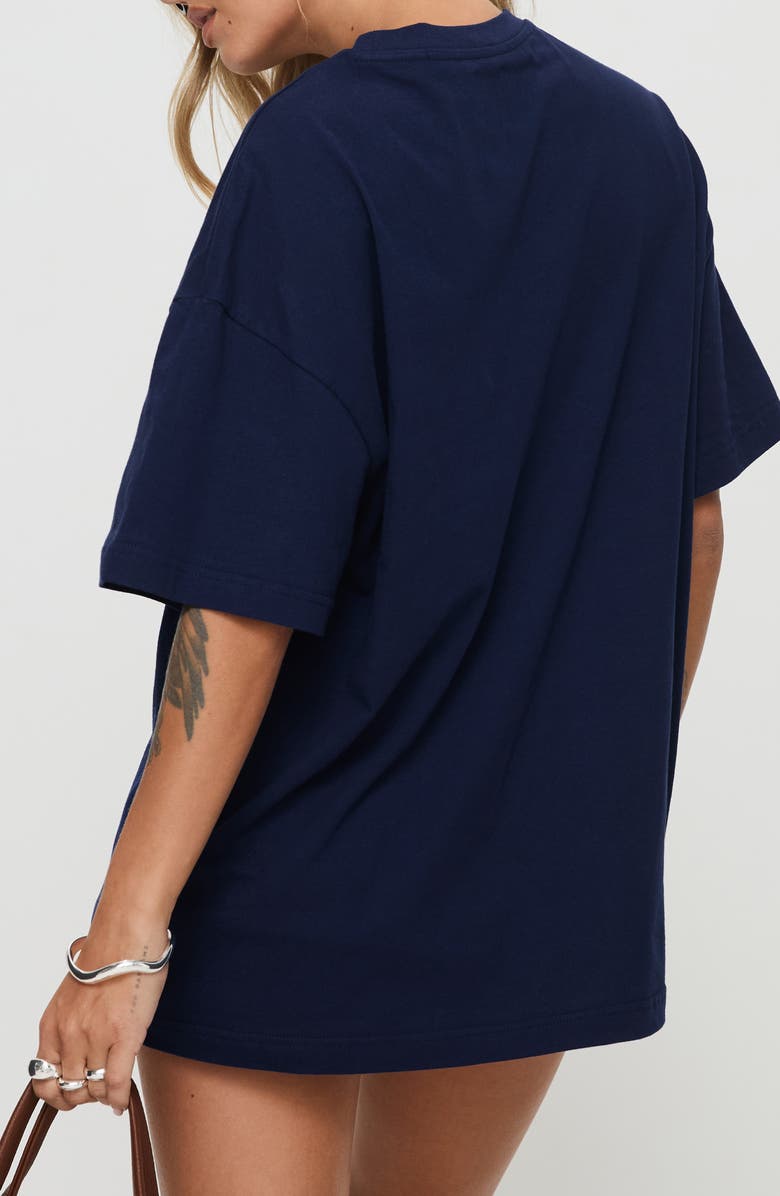 Princess Polly Goal France Oversize Graphic T-Shirt, Alternate, color,