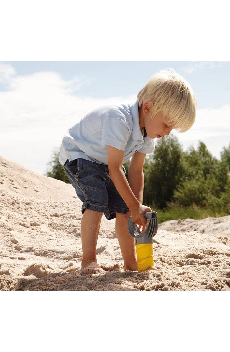 HABA Sand Drill - Ultimate Toddler Beach Essentials & Ideal Construction Toys and Toddler Outdoor Toys, Great Drill for Beach Umbrellas, Alternate, color, Yellow Multi