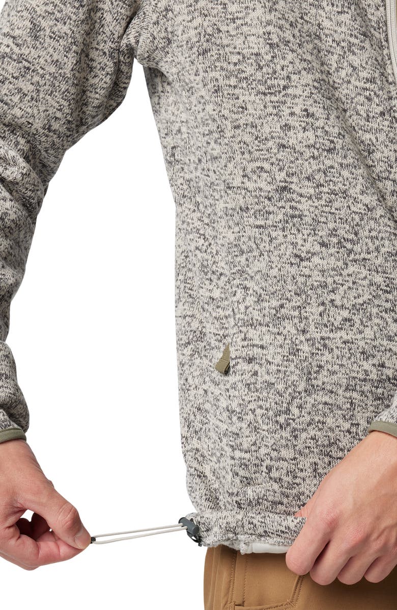 Columbia Sweater Weather Fleece Jacket, Alternate, color, Dark Stone Heather