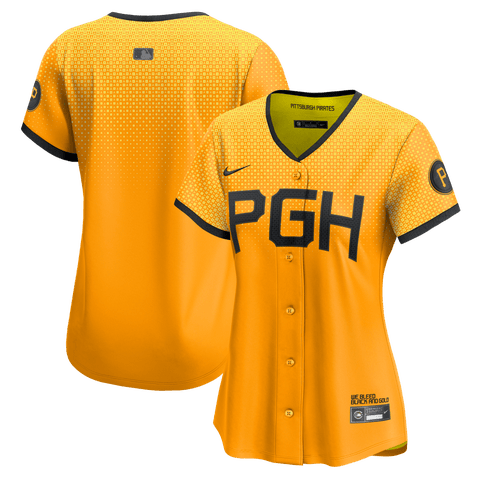 Women's Nike Gold Pittsburgh Pirates City Connect Limited Jersey