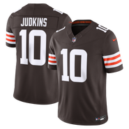 Nike Men's Nike Quinshon Judkins Brown Cleveland Browns Team Vapor F.U.S.E. Stitched Limited Jersey