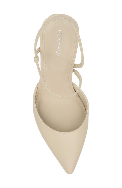 Calvin Klein Cordera Pump In Ivory
