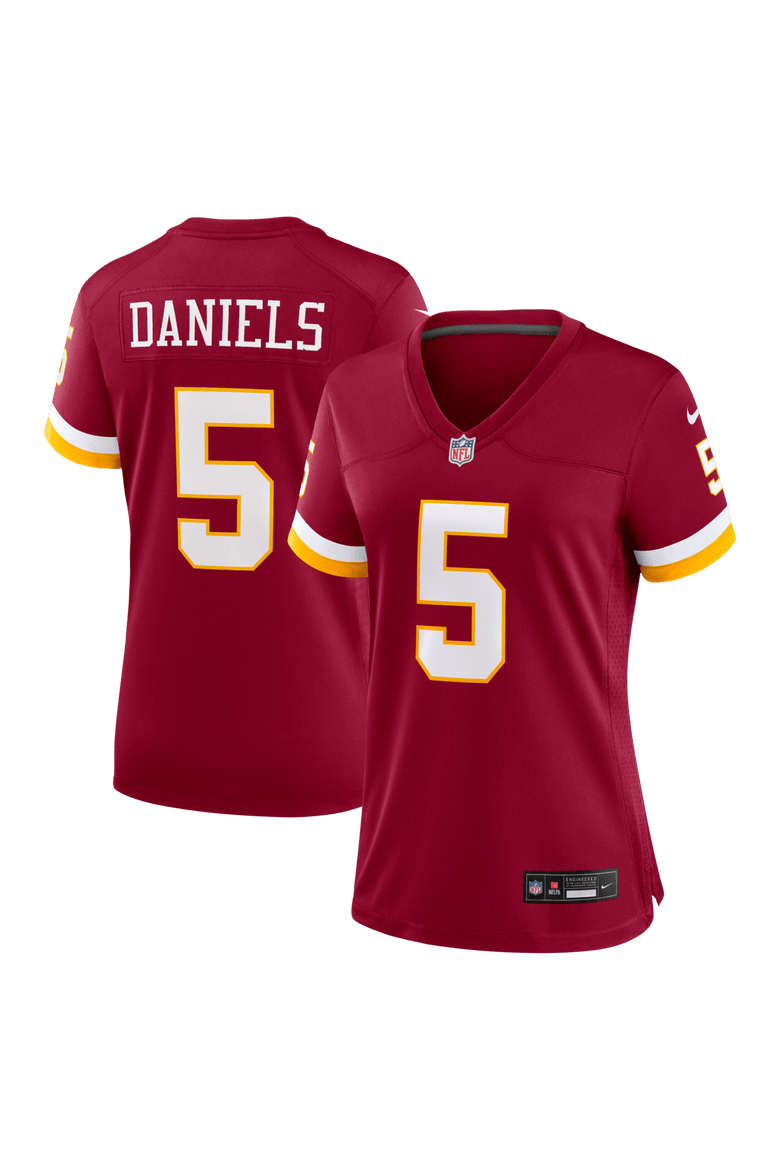 Women's Nike Jayden Daniels Burgundy Washington Commanders Game Jersey, Main, color, Burgundy