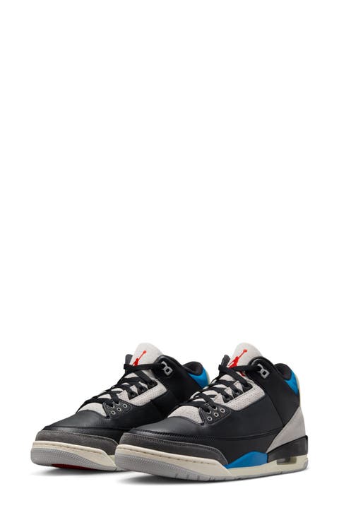 Air Jordan 3 Retro Basketball Sneaker (Men)