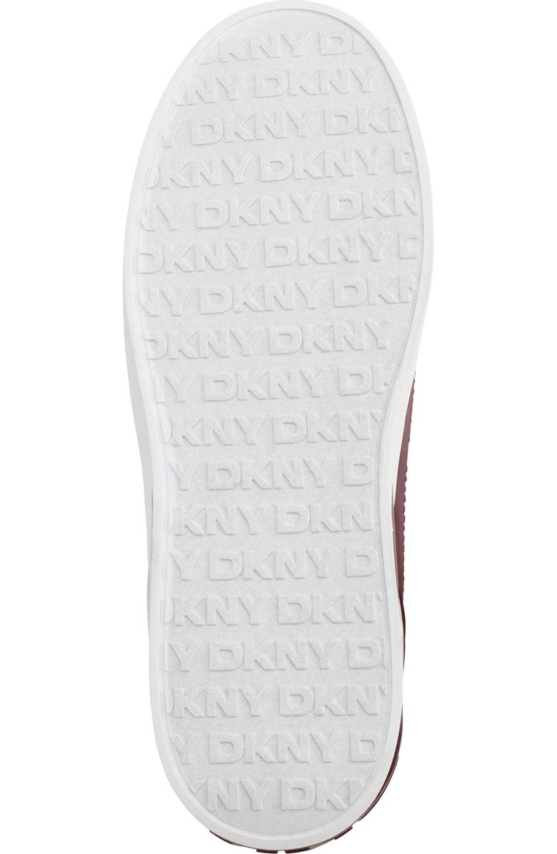 DKNY Mei Sneaker, Alternate, color, Wine