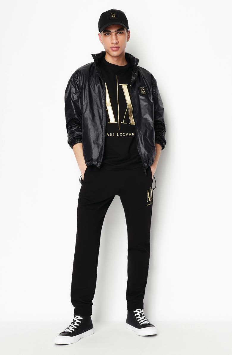 Armani Exchange Icon Cotton Graphic Logo Tee, Alternate, color, 