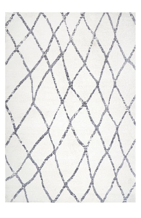 Illi Moroccan Diamond Trellis Area Rug