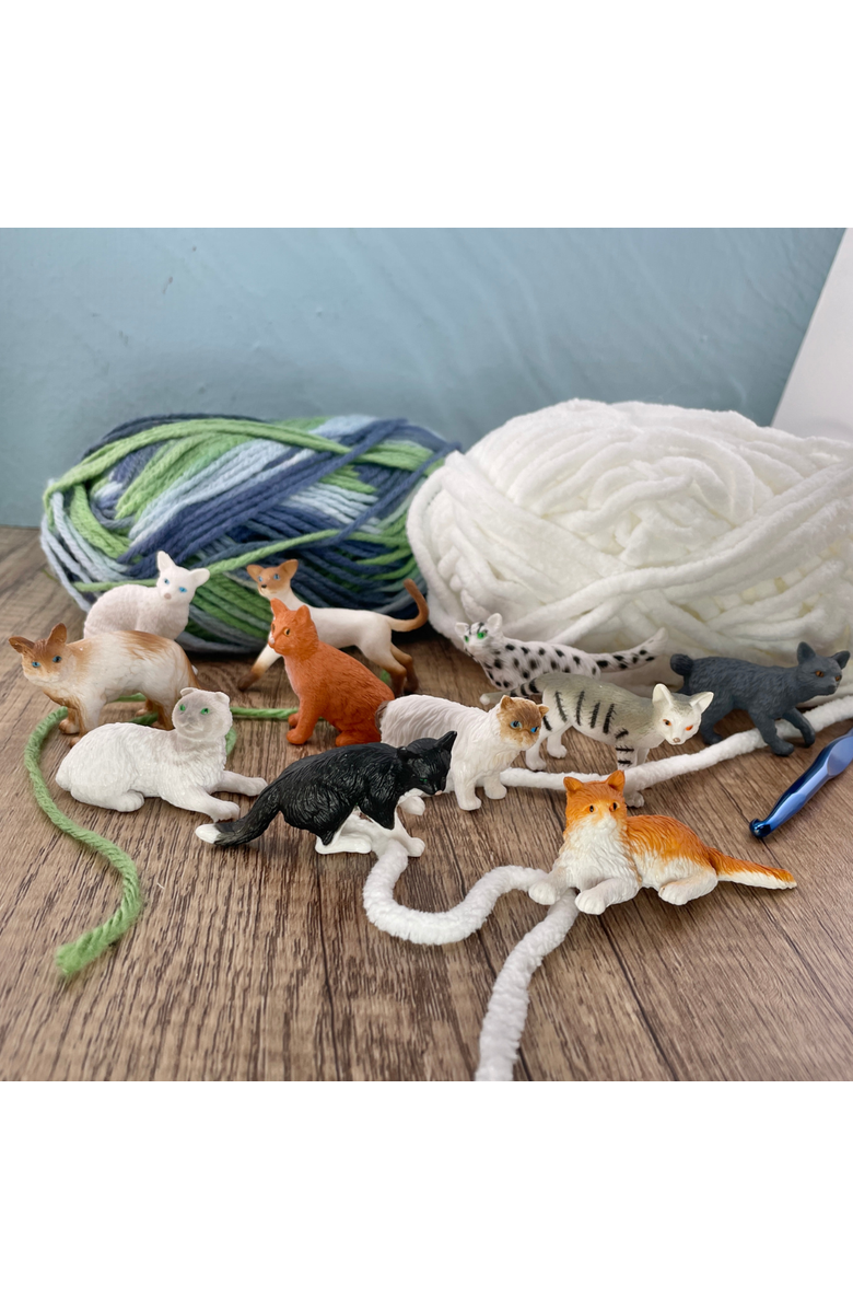 Safari Ltd. Domestic Cats Toy, Alternate, color, NO COLOR