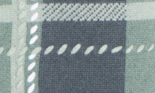 Twp Ranchers Plaid Cashmere Snap-up Shirt In Green