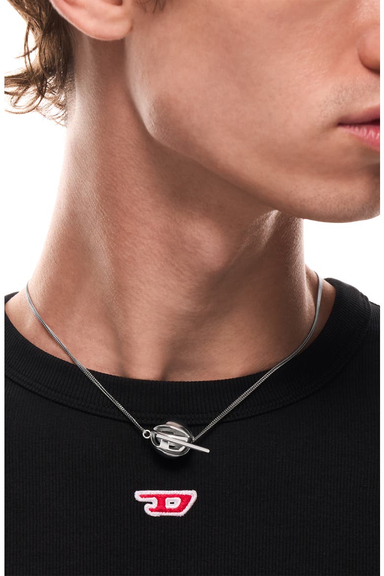 Pendant Necklace, Alternate, color, SILVER