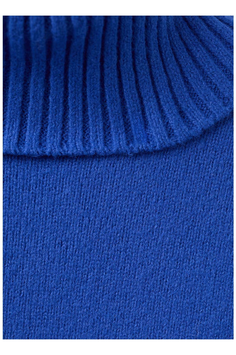 Turtleneck Sweater, Alternate, color, VIBRANT BLUE