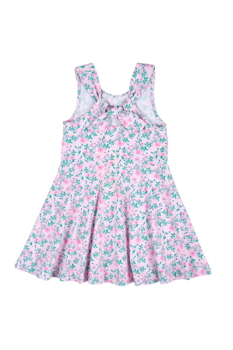 Floral Print Twirl Dress, Alternate, color, Pink