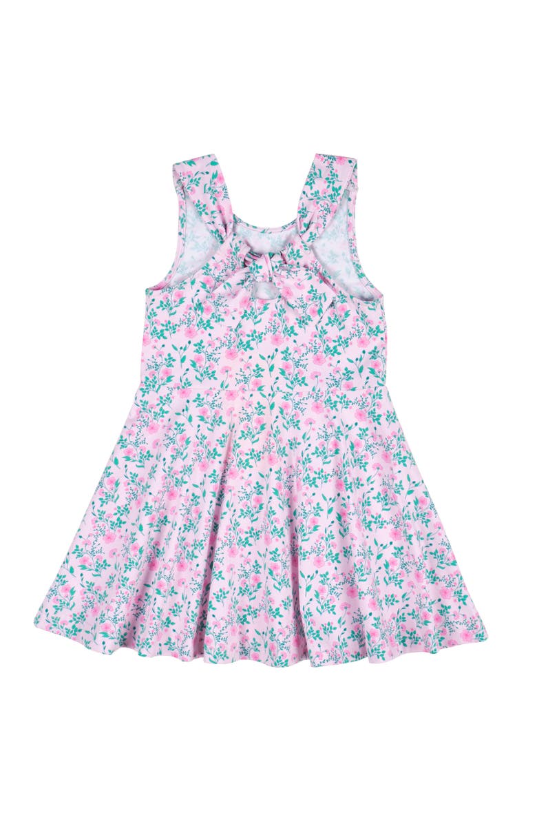 Florence Eiseman Floral Print Twirl Dress, Alternate, color, Pink