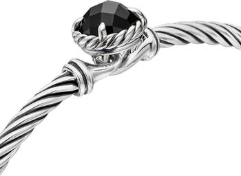 Petite Chatelaine<sup>®</sup> Bracelet in Sterling Silver with Semiprecious Stone, 3mm