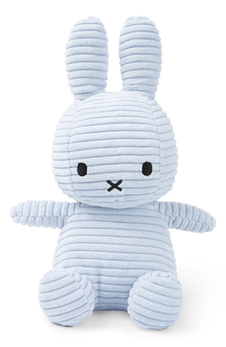 Bon Ton Toys x Miffy Corduroy Stuffed Animal, Main, color, Blue