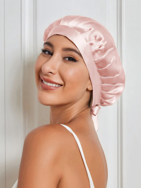 Pure Silk Classic Ribbon Bonnet