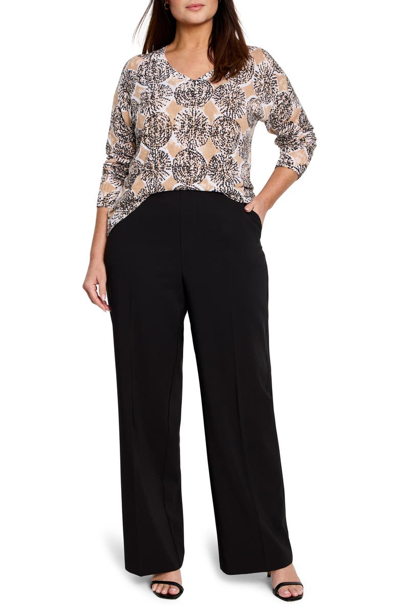 NIC+ZOE Sand Dollar Supersoft Sweater, Alternate, color, Neutral Multi