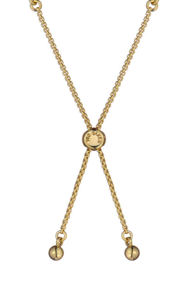 Isela Cubic Zirconia Baguette Bracelet, Alternate, color, GOLD TONE/ CLEAR CRYSTAL