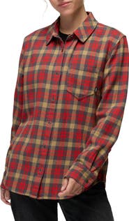 prAna Golden Canyon Organic Cotton Flannel Shirt