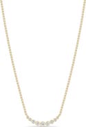 Zoë Chicco Bezel Diamonds 14k Gold Diamond Necklace