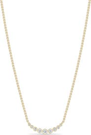 Zoë Chicco Bezel Diamonds 14k Gold Diamond Necklace