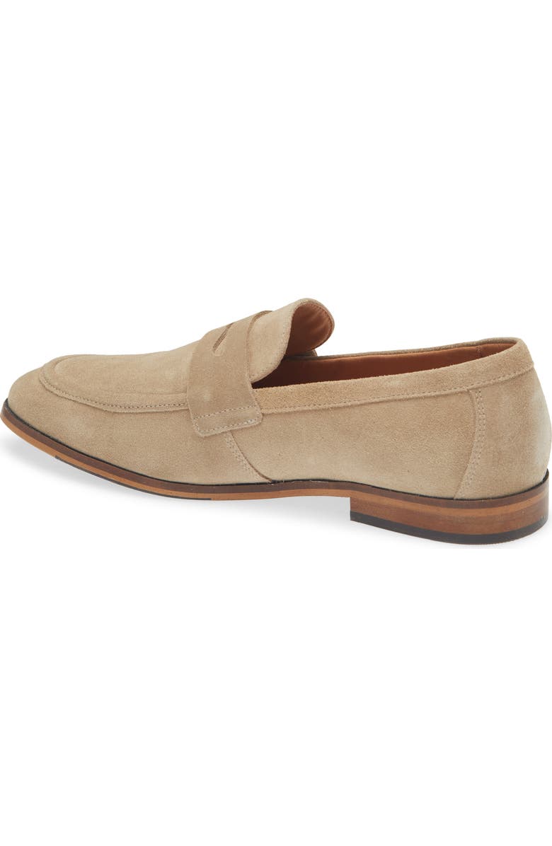 Bruno Magli Modena Loafer, Alternate, color, Taupe Suede