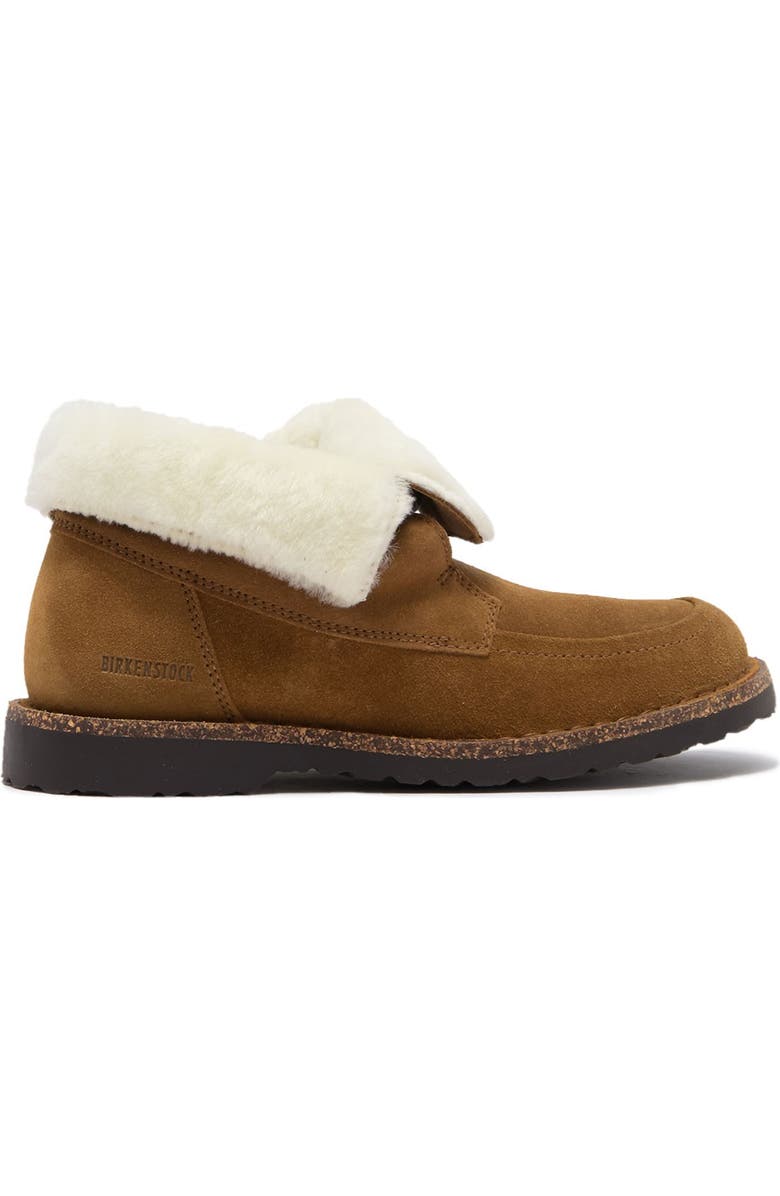 Birkenstock Bakki Genuine Shearling Lined Suede Boot - Discontinued, Alternate, color,