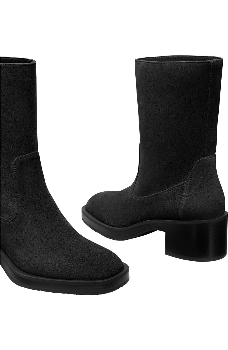 Stuart Weitzman Kaia Bootie, Alternate, color, Black